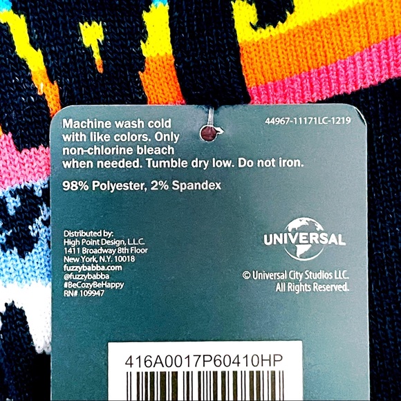 🆕 Jaws Movie Womens Ankle Socks Pink Blue Tie Dye - Picture 3 of 8